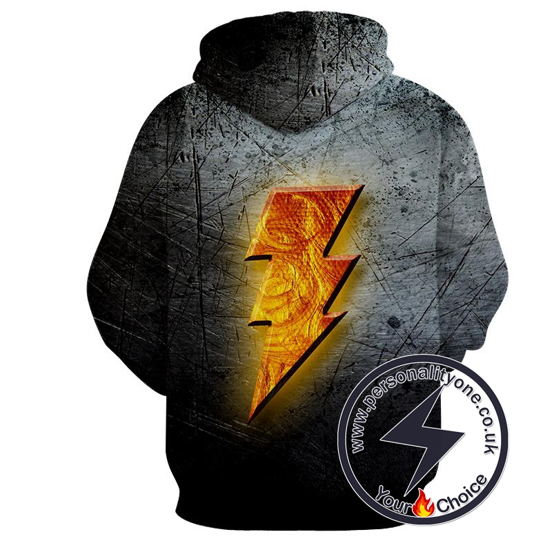 Shazam Logo - Shazam 3D - Shazam Hoodies